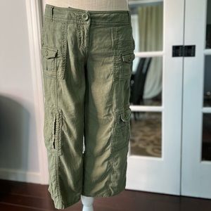 ANTHROPOLOGIE Hei Hei cropped cargo pants size 2